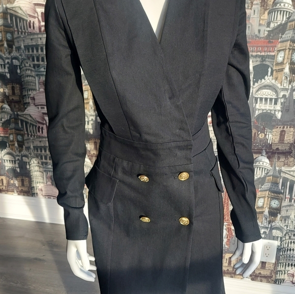 Jeans blazer dress. - Picture 3 of 16